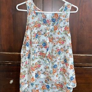 NWOT High Low Tank Top